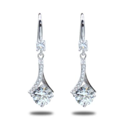 Urisma AriaCurve Moissanite Earrings