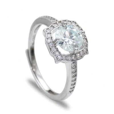 Urisma Crown Petal Ring - Side Profile Showing Band Detail