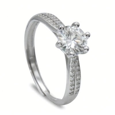 Urisma Solara Grace Ring - Side Profile Showing Band Detail